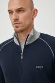 Кофта BOSS чоловіча колір синій однотонна (2448074)