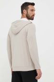 Кофта BOSS чоловіча колір бежевий з капюшоном однотонна (3081088) Кофта BOSS чоловіча колір бежевий з капюшоном однотонна (3081088)
