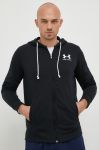 Кофта Under Armour чоловіча колір чорний однотонна (2450487) Кофта Under Armour чоловіча колір чорний однотонна (2450487)