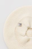 Дитяча шапка Jamiks колір бежевий з тонкого трикотажу (2200793)
