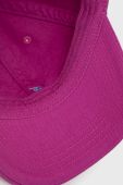 Дитяча бавовняна кепка Polo Ralph Lauren колір рожевий однотонна (2229335)