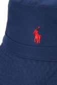 Дитячий капелюх Polo Ralph Lauren колір синій Дитячий капелюх Polo Ralph Lauren колір синій
