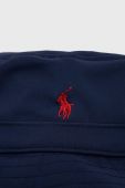 Дитячий капелюх Polo Ralph Lauren колір синій Дитячий капелюх Polo Ralph Lauren колір синій