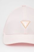 Кепка Guess колір рожевий з аплікацією (1964666)
