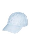 Дитяча Бавовняна кепка Roxy візерунок колір блакитний