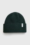 Вовняна шапка Samsoe Samsoe колір зелений з товстого трикотажу вовна (3581868) Вовняна шапка Samsoe Samsoe колір зелений з товстого трикотажу вовна (3581868)