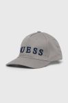 Кепка Guess колір сірий візерунок Кепка Guess колір сірий візерунок