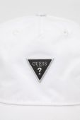 Кепка Guess колір білий з аплікацією (2193315)