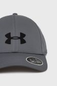 Кепка Under Armour 1369781 колір сірий однотонна 1369781-001 Кепка Under Armour 1369781 колір сірий однотонна 1369781-001