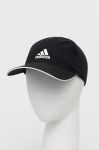 Кепка adidas HD7242 колір чорний з аплікацією Кепка adidas HD7242 колір чорний з аплікацією