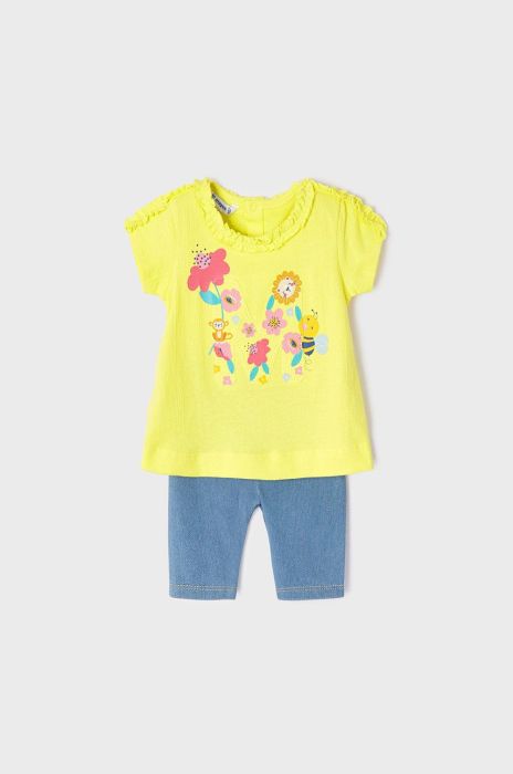 Дитячий комплект Mayoral колір жовтий (2029998) Дитячий комплект Mayoral колір жовтий (2029998)