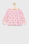 Дитяча піжама Guess колір рожевий з принтом (2355990) Дитяча піжама Guess колір рожевий з принтом (2355990)