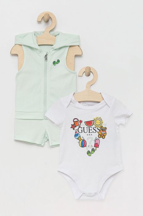 Дитячий комплект Guess колір зелений (2072285) Дитячий комплект Guess колір зелений (2072285)