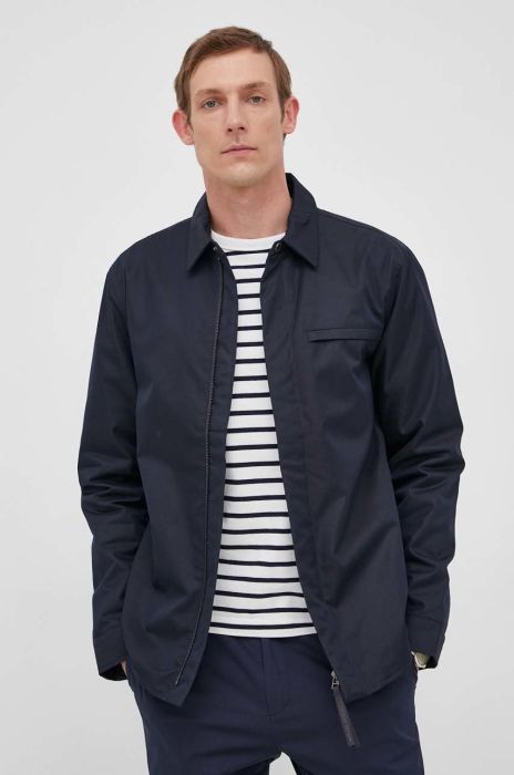 Куртка Tiger Of Sweden чоловіча колір синій перехідна Куртка Tiger Of Sweden чоловіча колір синій перехідна