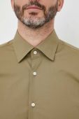 Сорочка BOSS чоловіча колір зелений slim класичний комір (3352284) Сорочка BOSS чоловіча колір зелений slim класичний комір (3352284)