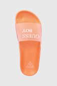 Дитячі шльопанці Guess колір помаранчевий (2272532) Дитячі шльопанці Guess колір помаранчевий (2272532)