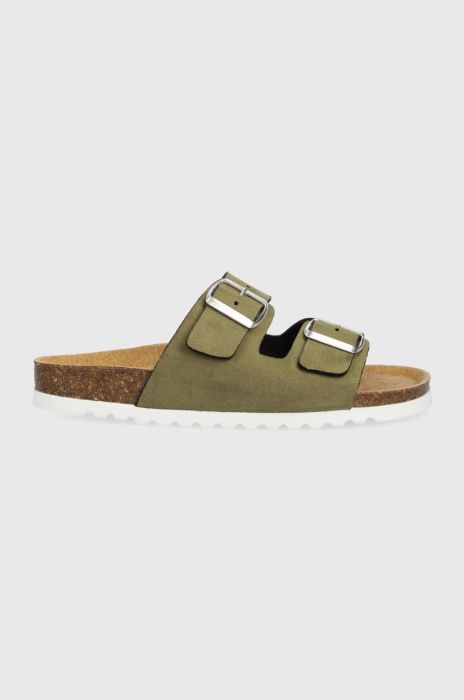 Шльопанці Surface Project жіночі колір зелений