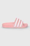 Шльопанці adidas Originals GX3372 жіночі колір рожевий GX3372-WONMA/WHT