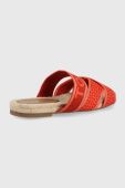 Шльопанці Tommy Hilfiger жіночі колір помаранчевий