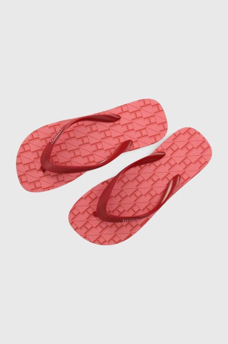 В'єтнамки HUGO Onfire жіночі колір рожевий на плоскому ходу В'єтнамки HUGO Onfire жіночі колір рожевий на плоскому ходу