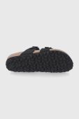 В'єтнамки Birkenstock Mayari жіночі колір чорний на плоскому ходу Narrow Width 1021231-Black В'єтнамки Birkenstock Mayari жіночі колір чорний на плоскому ходу Narrow Width 1021231-Black