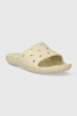 Шльопанці Crocs Classic Crocs Slide жіночі колір бежевий 206121 206121.2Y2-BONE