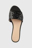 Шкіряні шльопанці Kate Spade Emmie Slide жіночі колір чорний