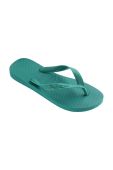 В'єтнамки Havaianas Top жіночі колір зелений на плоскому ходу В'єтнамки Havaianas Top жіночі колір зелений на плоскому ходу