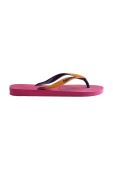 В'єтнамки Havaianas Top Mix жіночі колір рожевий на плоскому ходу В'єтнамки Havaianas Top Mix жіночі колір рожевий на плоскому ходу
