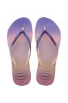В'єтнамки Havaianas Slim Gradient Sunset жіночі на плоскому ходу колір барвистий В'єтнамки Havaianas Slim Gradient Sunset жіночі на плоскому ходу колір барвистий