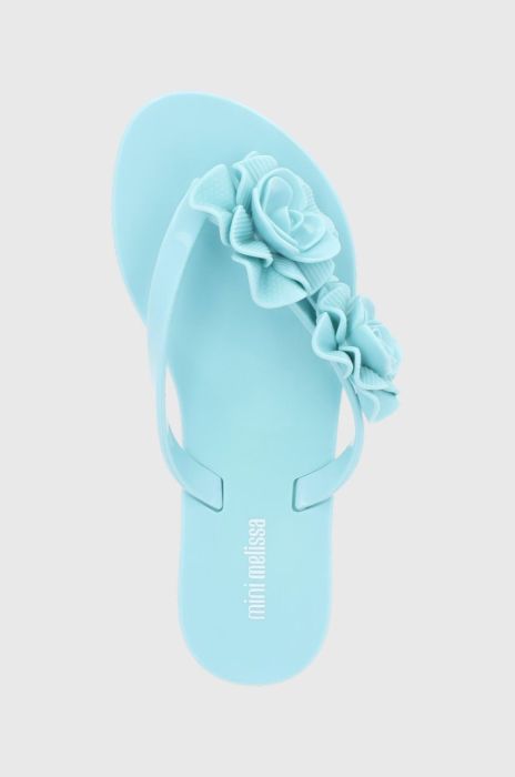 Дитячі в'єтнамки Melissa колір бірюзовий Дитячі в'єтнамки Melissa колір бірюзовий