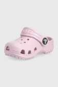 Дитячі шльопанці Crocs колір рожевий (2148104) Дитячі шльопанці Crocs колір рожевий (2148104)