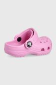 Дитячі шльопанці Crocs колір рожевий (2148111)