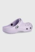 Дитячі шльопанці Crocs колір фіолетовий (2148132) Дитячі шльопанці Crocs колір фіолетовий (2148132)