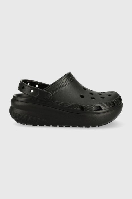 Дитячі шльопанці Crocs колір чорний (2437123) Дитячі шльопанці Crocs колір чорний (2437123)