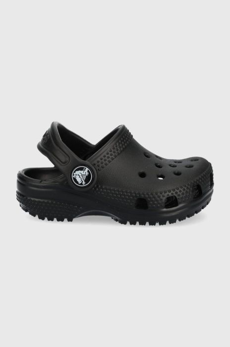 Дитячі шльопанці Crocs колір чорний (2148180) Дитячі шльопанці Crocs колір чорний (2148180)
