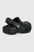 Дитячі шльопанці Crocs колір чорний (2148180) Дитячі шльопанці Crocs колір чорний (2148180)