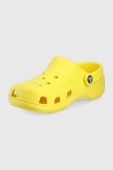 Шльопанці Crocs колір жовтий Шльопанці Crocs колір жовтий