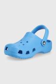 Шльопанці Crocs колір блакитний (2148274)