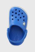 Дитячі шльопанці Crocs колір блакитний (2125920)