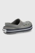 Дитячі шльопанці Crocs колір сірий (2208706) Дитячі шльопанці Crocs колір сірий (2208706)