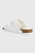 Шльопанці Birkenstock Arizona чоловічі колір білий Regular Width Шльопанці Birkenstock Arizona чоловічі колір білий Regular Width