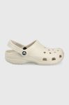 Шльопанці Crocs колір бежевий 10001.160-STUCCO