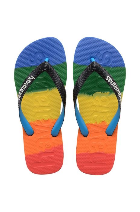 В'єтнамки Havaianas Top Logomania колір барвистий В'єтнамки Havaianas Top Logomania колір барвистий