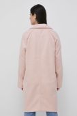 Пальто Only жіночий колір рожевий перехідний