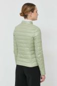 Двостороння пухова куртка Patrizia Pepe жіноча колір зелений перехідна (2862064) Двостороння пухова куртка Patrizia Pepe жіноча колір зелений перехідна (2862064)