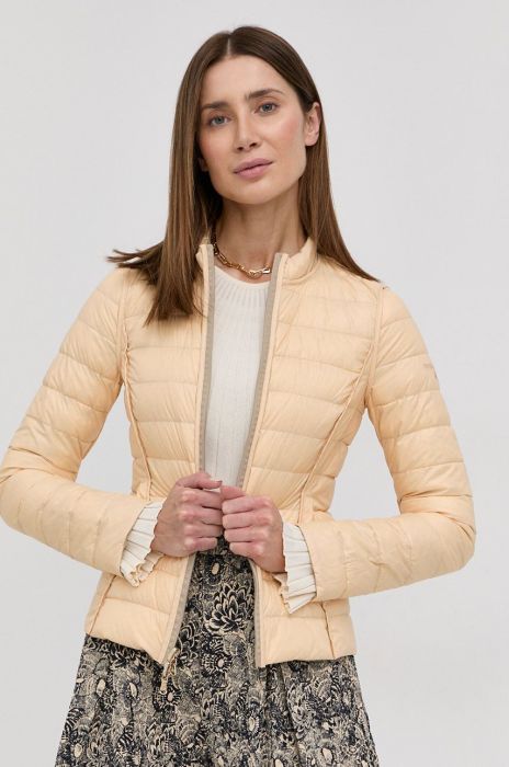 Двостороння пухова куртка Patrizia Pepe жіноча колір зелений перехідна (1970591)