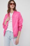 Куртка Joop! жіноча колір рожевий перехідна Куртка Joop! жіноча колір рожевий перехідна
