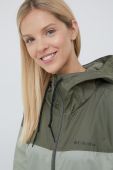 Куртка outdoor Columbia Flash Challenger колір зелений