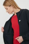 Куртка Fila жіноча колір чорний перехідна (2295277) Куртка Fila жіноча колір чорний перехідна (2295277)